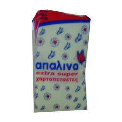 ΧΑΡΤΟΠΕΤΣΕΤΑ ΑΠΑΛΙΝΟ 250 TEMMAXIA - Χαρτοπετσέτα 33x33